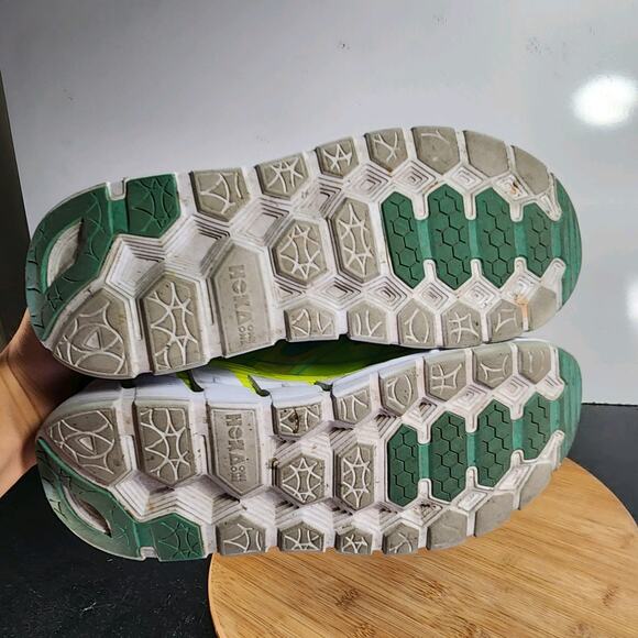 Hoka One One Conquest 2 Low Sz 8 Womens 009498 Green Synthetic Running Sneakers - Picture 8 of 9